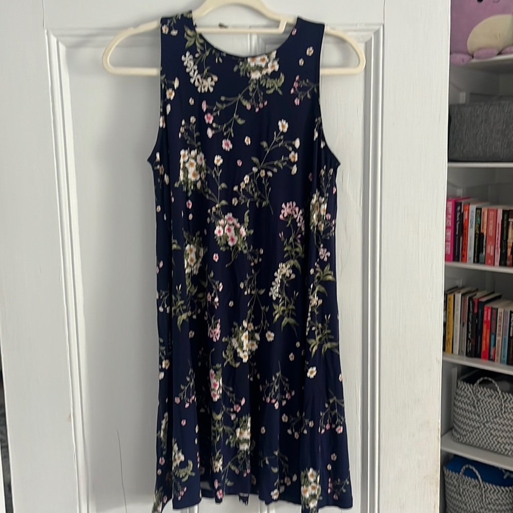 Blue Floral Sundress